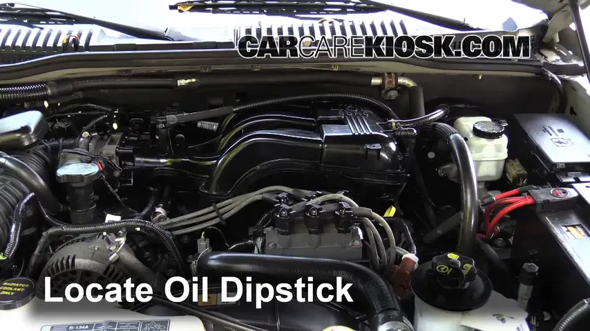 2006 Mercury Mountaineer Convenience 4.0L V6 Oil Check Oil Level